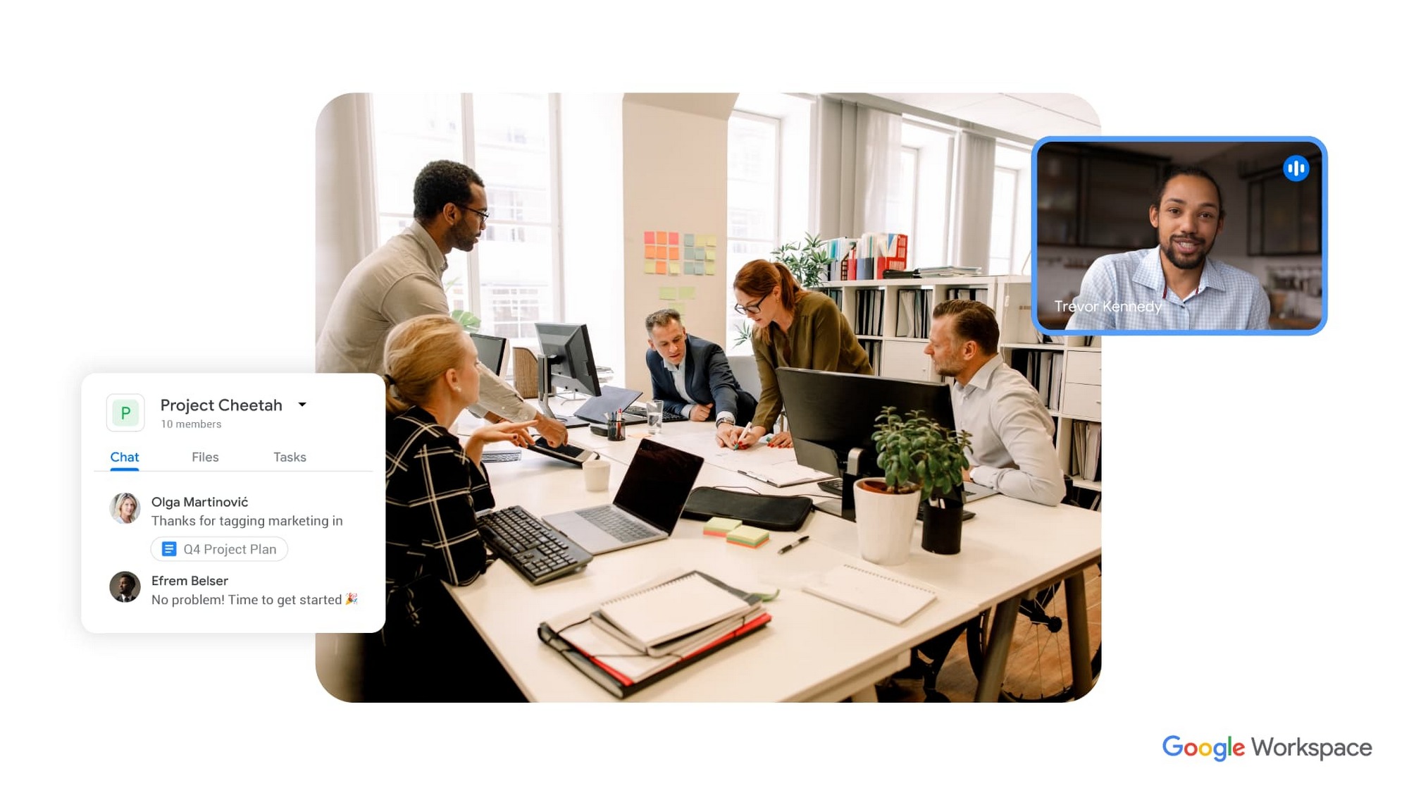 Google Workspace Interface